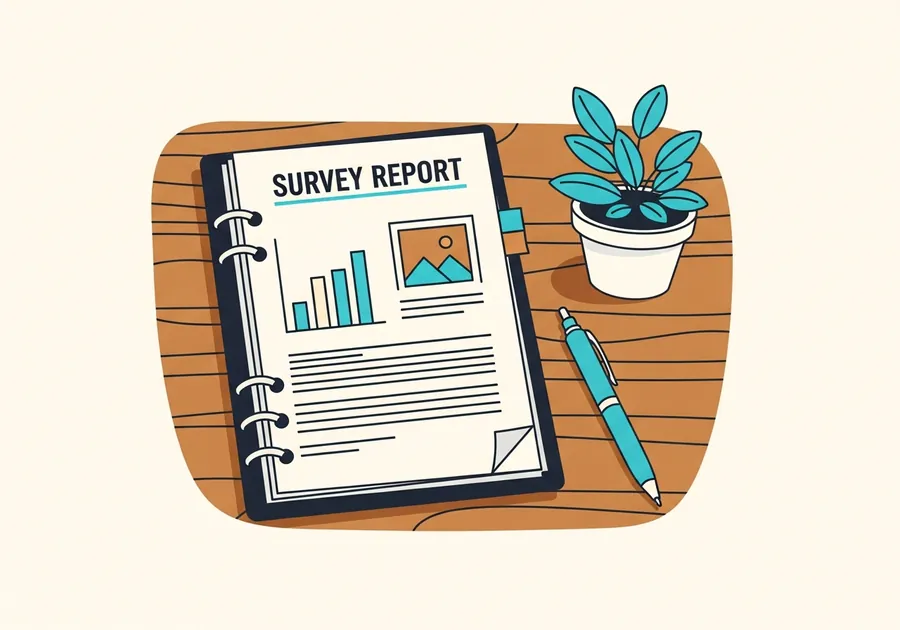 A report that stands up